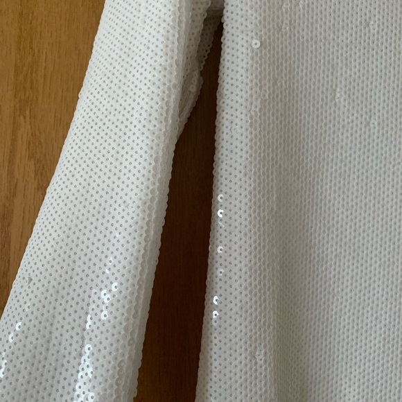 White Sequins Dress - Picture 2 of 6